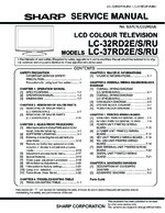 Sharp LC32RD2E OEM Service