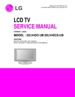 LG 32LX4DC OEM Service
