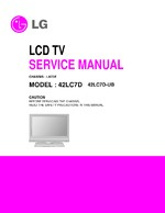 LG 42LC7D-UB OEM Service