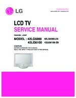 LG 42LG6000 OEM Service