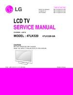 LG 47LK520 OEM Service