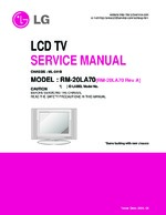 LG RM-20LA70 OEM Service