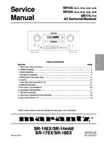 Marantz SR17A OEM Service