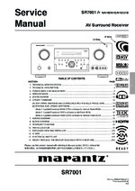 Marantz SR7001 OEM Service