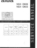 AIWA NSX-D606/NSX-D603 OEM Service