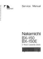 Nakamichi BX150 OEM Service