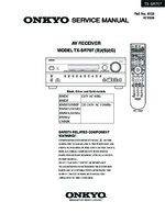 Onkyo TXSR707 OEM Service