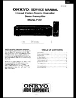 Onkyo P301 OEM Service
