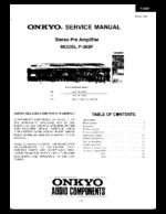 Onkyo P388F OEM Service