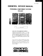 Onkyo PCS207 OEM Service