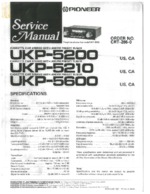 PIONEER UKP-5200 OEM Service