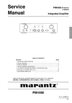 Marantz PM4400 OEM Service