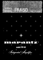 Marantz PM50 OEM Service