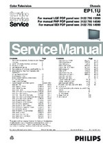 Philips 42PF7321037 OEM Service