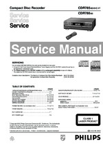 Philips CDR786 OEM Service