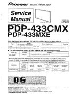 Pioneer PDP433MXE OEM Service