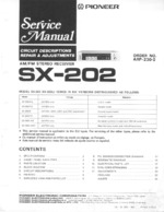 Pioneer SX-202L/HE OEM Service