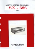 Pioneer SX-626NDW OEM Service