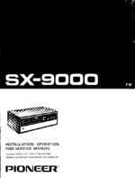 Pioneer SX-9000 OEM Owners
