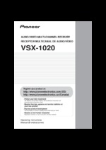PIONEER VSX-1020 OEM Owners