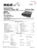 RCA SFT100W OEM Service