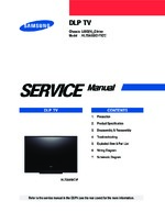 Samsung HL72A650C1FXZC OEM Service