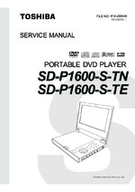Toshiba SDP1600STE OEM Service