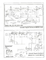CROSLEY D-10TN Schematic Only