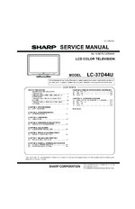 Sharp LC37D44U OEM Service