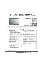 SHARP LC70LE640U Service Guide