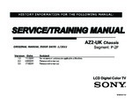 SONY KDL32BX321 OEM Service