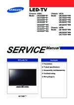 Samsung UE32D5500RWAR Service Guide