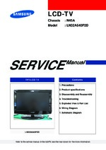Samsung LN32A540 OEM Service
