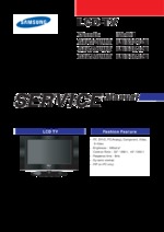 Samsung LNT3242H OEM Service