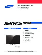 Samsung PN42A450P1DXZC OEM Service