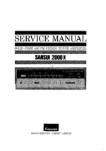 Sansui 2000X OEM Service