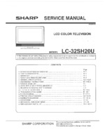 Sharp LC32SH22U OEM Service