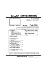 Sharp LC42D65U OEM Service