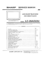 Sharp LC26AD22U OEM Service