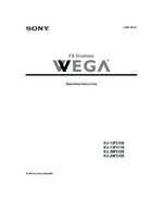 Sony KV13FS100 OEM Owners