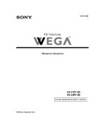 Sony KV25FS100 OEM Owners