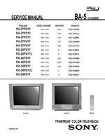 Sony KV32FS13 OEM Service