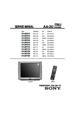 Sony KV36FS12 OEM Service