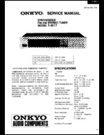 Onkyo T4017 OEM Service