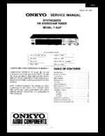 Onkyo T4037 OEM Service