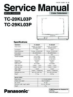 Panasonic TC29KL03P OEM Service