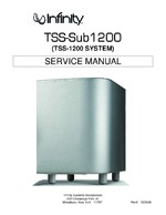 Infinity TSS1200 OEM Service