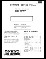 Onkyo TX28 OEM Service