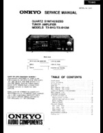 Onkyo TX840M OEM Service