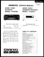 Onkyo TXDS484 OEM Service